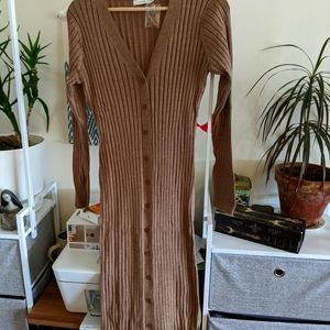 Long Sleeve Sweater Dress